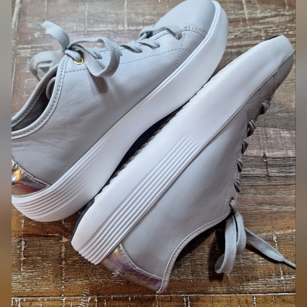 Cole Haan Grand.0S 8.5 B Womens Gray Tennis Shoes Lightweight Sneakers - Picture 3 of 6